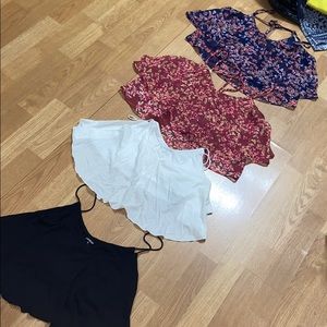 Bundle of 4 crop top